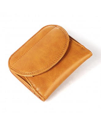 Women Genuine Leather RFID Blocking Wallet Coin Bag Protective Wallet