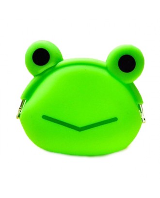 Women Silicone Jelly Coin Purse Cartoon Lovely Animal Bag